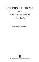 Cover of: Studies in Indian and anglo-Indian fiction