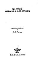 Selected Kannada short stories by G. S. Amur