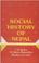 Cover of: Social history of Nepal