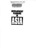 Cover of: Development planning in Asia