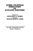 GUMIL Filipinas directory of Ilocano writers by Reynaldo A. Duque