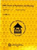 Cover of: 1990 census of population and housing: housing statistics.