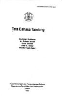 Cover of: Tata bahasa Tamiang