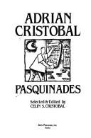 Cover of: Pasquinades by Adrian E. Cristobal