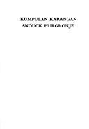Verspreide geschriften van C. Snouck Hurgronje by C. Snouck Hurgronje