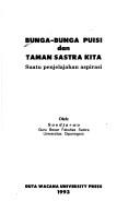 Bunga-bunga puisi dan taman sastra kita