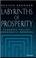 Cover of: Labyrinths of prosperity