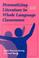 Cover of: Dramatizing literature in whole language classrooms