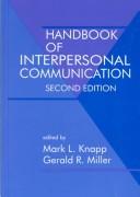 Cover of: Handbook of interpersonal communication