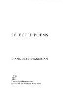 Cover of: Sele cted poems by Diana Der Hovanessian