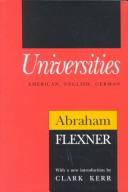 Cover of: Universities: American, English, German