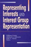 Cover of: Representing interests and interest group representation