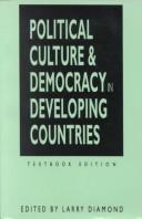 Cover of: Political Culture and Democracy in Developing Countries: Textbook Edition