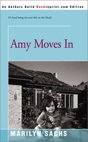 Cover of: Amy Moves In by Marilyn Sachs