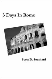 Cover of: 3 Days in Rome | Scott Southard