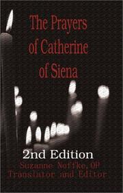 Cover of: The Prayers of Catherine of Siena by Suzanne Noffke