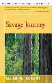 Cover of: Savage Journey by Allan W. Eckert