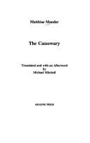 Cover of: The cassowary