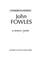 Cover of: Understanding John Fowles