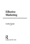 Cover of: Effective marketing