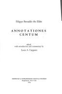 Cover of: Annotationes centum