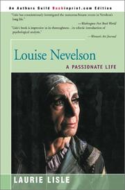 Cover of: Louise Nevelson by Laurie Lisle