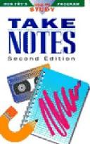 Cover of: Take notes by Ronald W. Fry