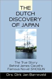Cover of: The Dutch Discovery of Japan by Dirk Barreveld