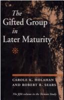 Cover of: The gifted group in later maturity