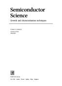 Cover of: Semiconductor science | Tudor E. Jenkins
