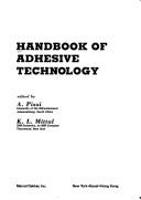 Cover of: Handbook of adhesive technology