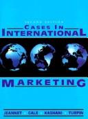 Cover of: Cases in international marketing