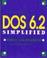 Cover of: DOS 6.2 simplified