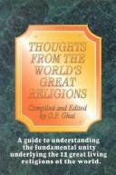 Cover of: Thoughts from the world's great religions