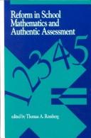 Cover of: Reform in school mathematics and authentic assessment