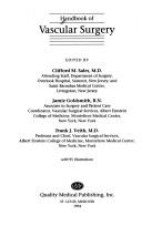 Cover of: Handbook of vascular surgery