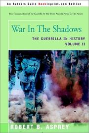 War in the Shadows by Robert B. (Robert Brown) Asprey