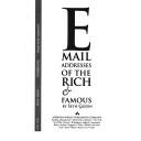 Cover of: E-Mail addreses of the rich & famous by Malcolm Gladwell