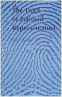 Cover of: The trace of political representation