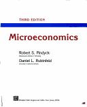 Cover of: Microeconomics by Robert S. Pindyck