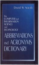 Cover of: The computer and information science and technology abbreviations and acronyms dictionary