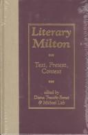 Cover of: Literary Milton | 
