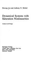 Cover of: Dynamical systems with saturation nonlinearities: analysis and design