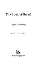 Hrabal könyve by Esterházy, Péter
