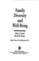 Cover of: Family diversity and well-being