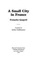 Cover of: A small city in France by Françoise Gaspard