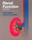 Cover of: Renal function