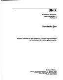 Cover of: UNIX: a database approach, featuring system V, release 4