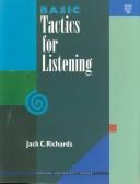 Cover of: Tactics for listening by J. C. Richards