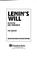 Cover of: Lenin's will
